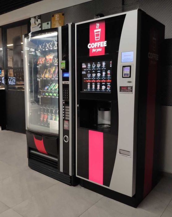 Automat Wittenborg Touch (dotykowy) - ziarno, duże, małe kubki (Necta)
