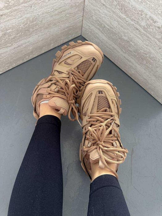 !SALE! Balenciaga Track 3.0 Brown Beige 36 37 38 39 40 41 траки