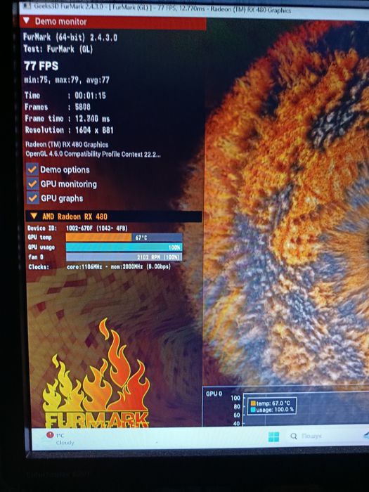 Комп'ютер  Ryzen 7 2700x. . RX 480 (8gb)