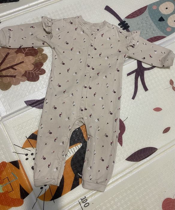 Ромпер байковий для дівчинки