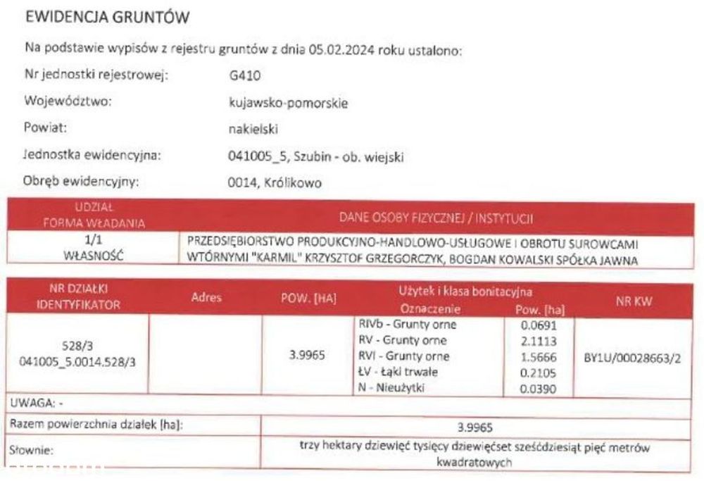 złoże kruszywa naturalnego Królikowo I - Widok 3