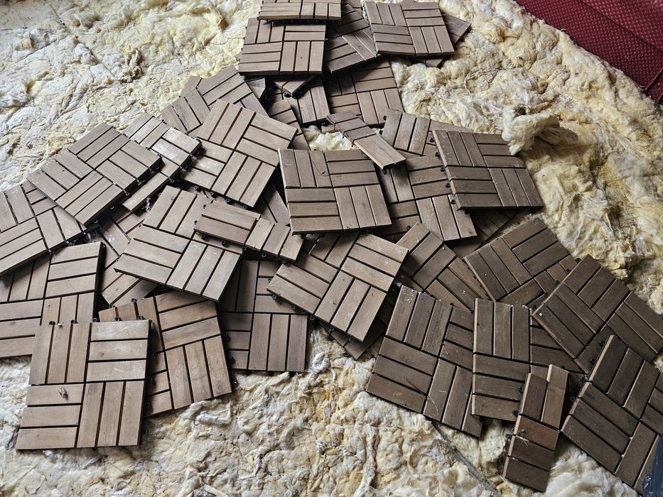 36x Podest tarasowy (chyba Ikea Runnen) 30x30