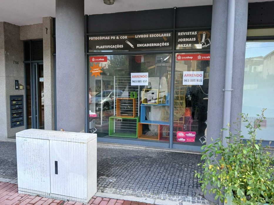 Loja para arrendar em Fiães