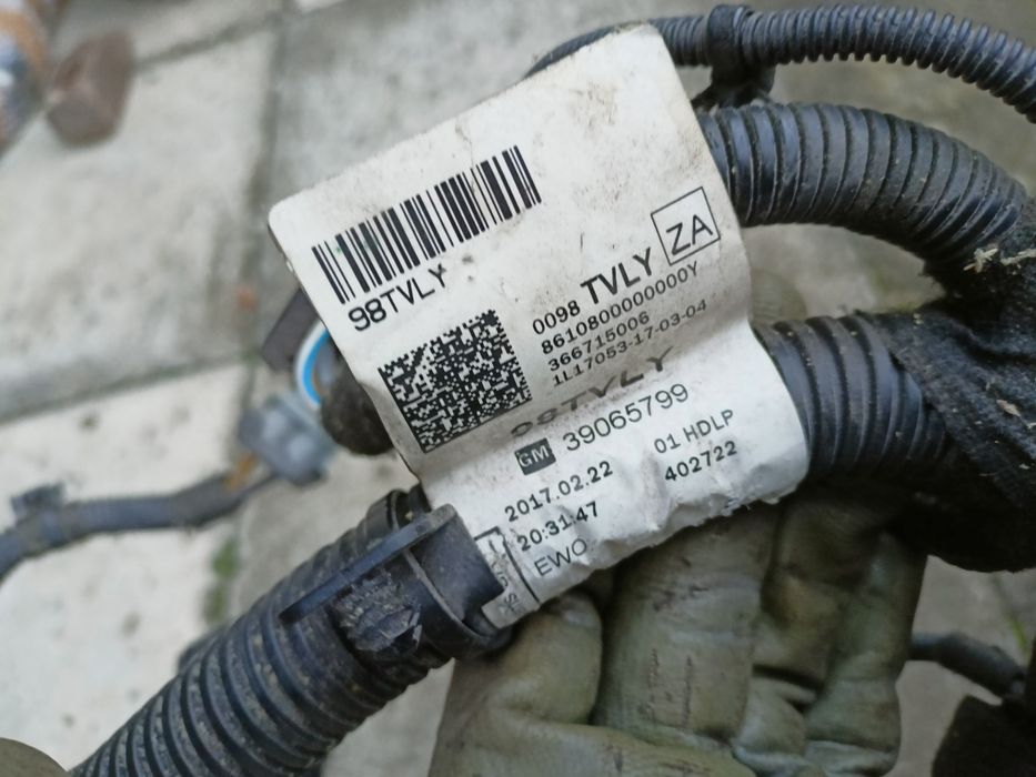 Opel Corsa E 1.4 wiązka instalacja pasa przedniego przód