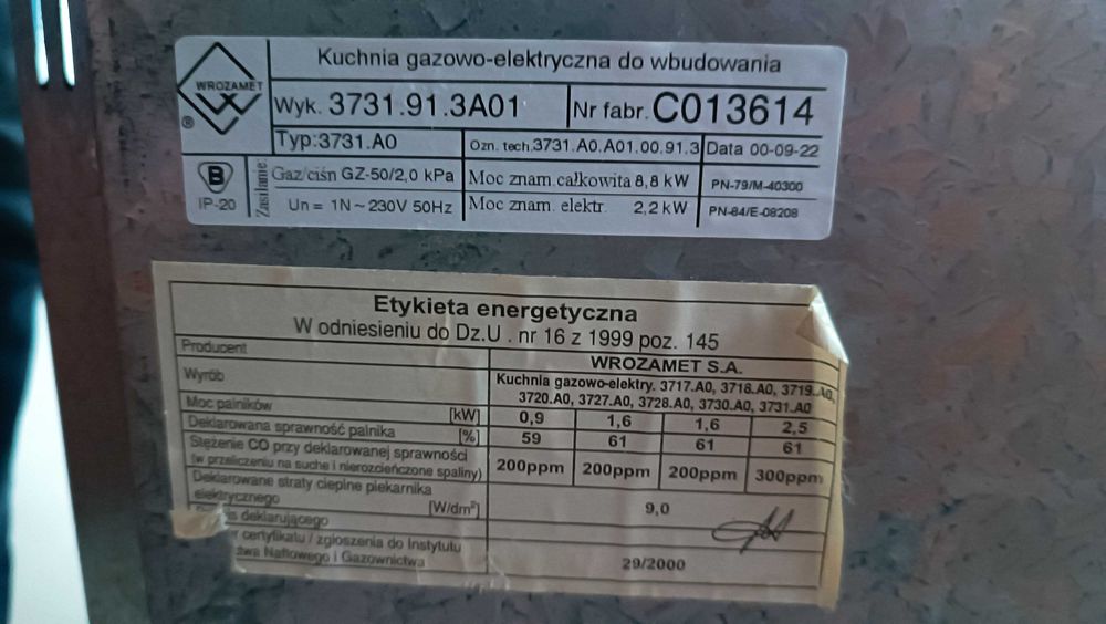 Piekarnik do zabudowy