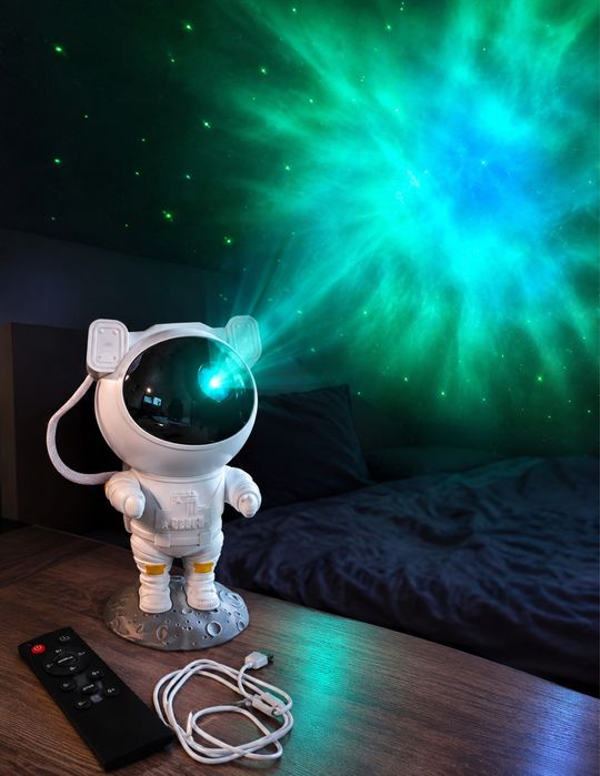 Nowy projektor gwiazd astronauta LED z pilotem