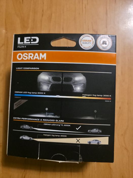 Żarówki Led Osram LEDriving FL H8, H11, H16