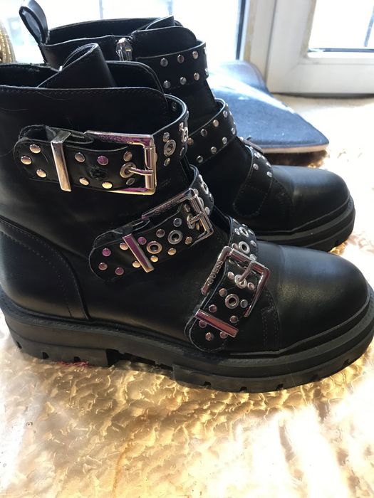 GUESS  САПОГИ  Ботинки Кожа 100% Пересылаю по Украине