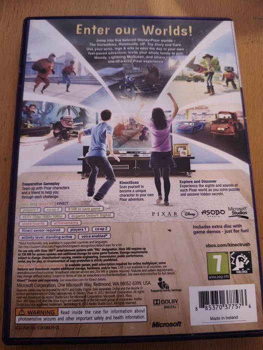 Gra Xbox 360 Kinect Rush Adventure pl