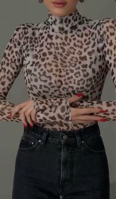 Боди сетка лео Missdiamond