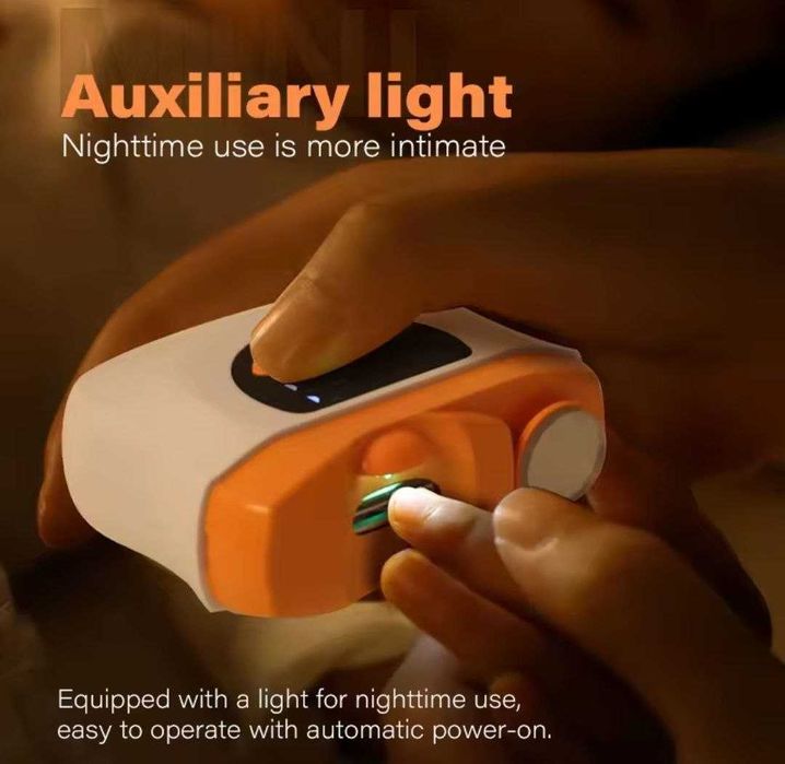 Электрическая пилка для ногтей ногтерезка фрезер для маникюра тример