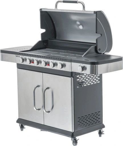 grill gazowy yato 20.2 kw palnik boczny +pokrowiec