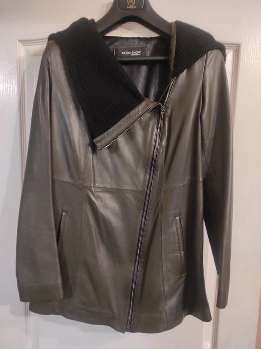 Куртка весенняя кожа.Турция