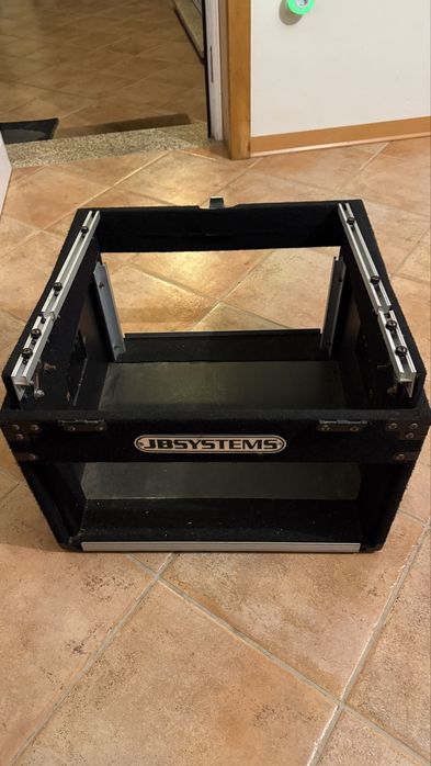 Rack para Mesa de mistura, Leitor, amplificador, efeitos, micro sem fios…