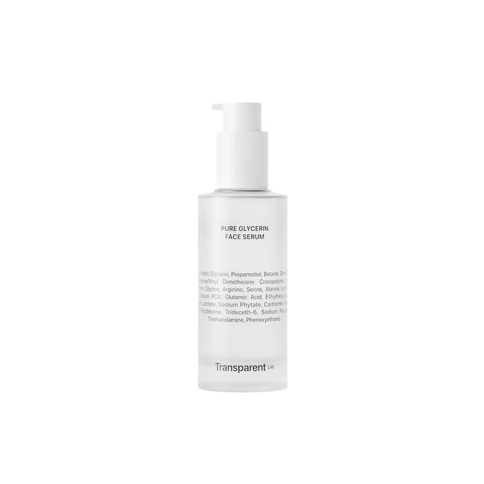 transparent lab pure glycerin serum nawilżające