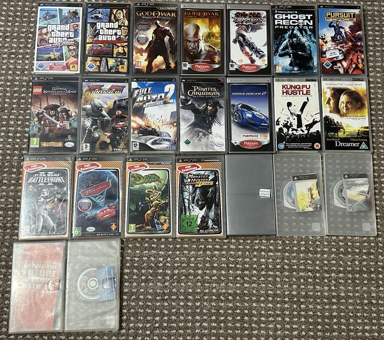 Продам диски для PSP в Ідеальному стані  Повний Комплект