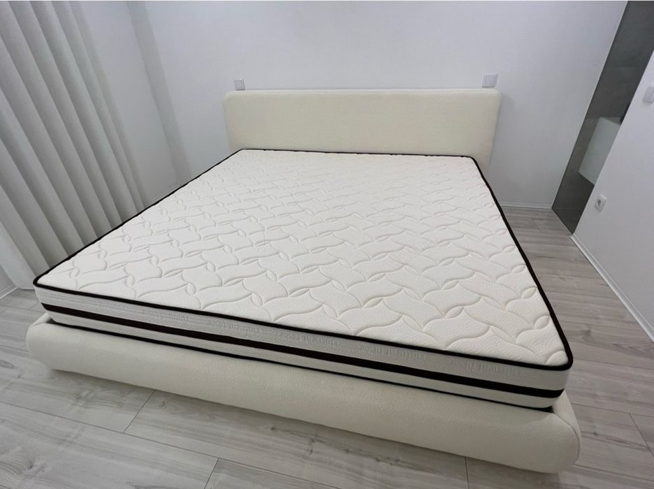 Cama + colchão visco elástico (200 x 200 cm)