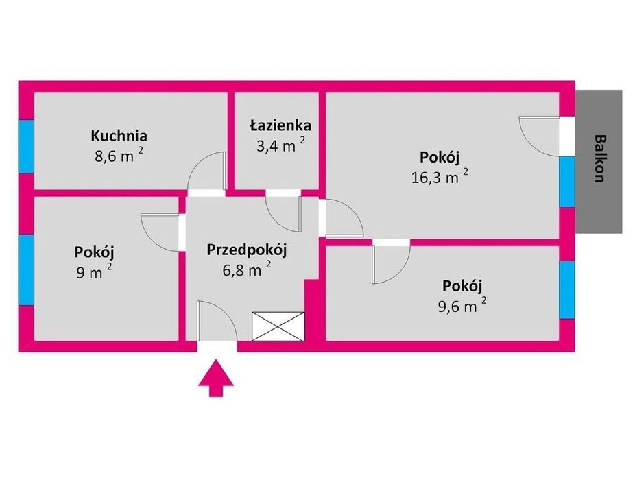 Mieszkanie Rzeszów ul. Sienkiewicza 2