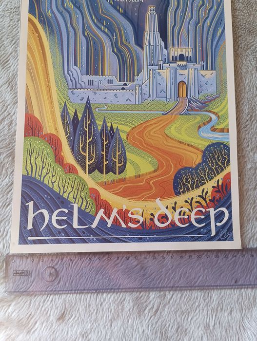 Poster O Senhor dos Anéis - Helm's Deep