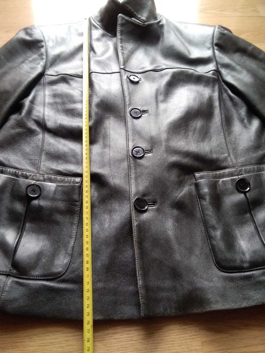 Kurtka skórzana męska