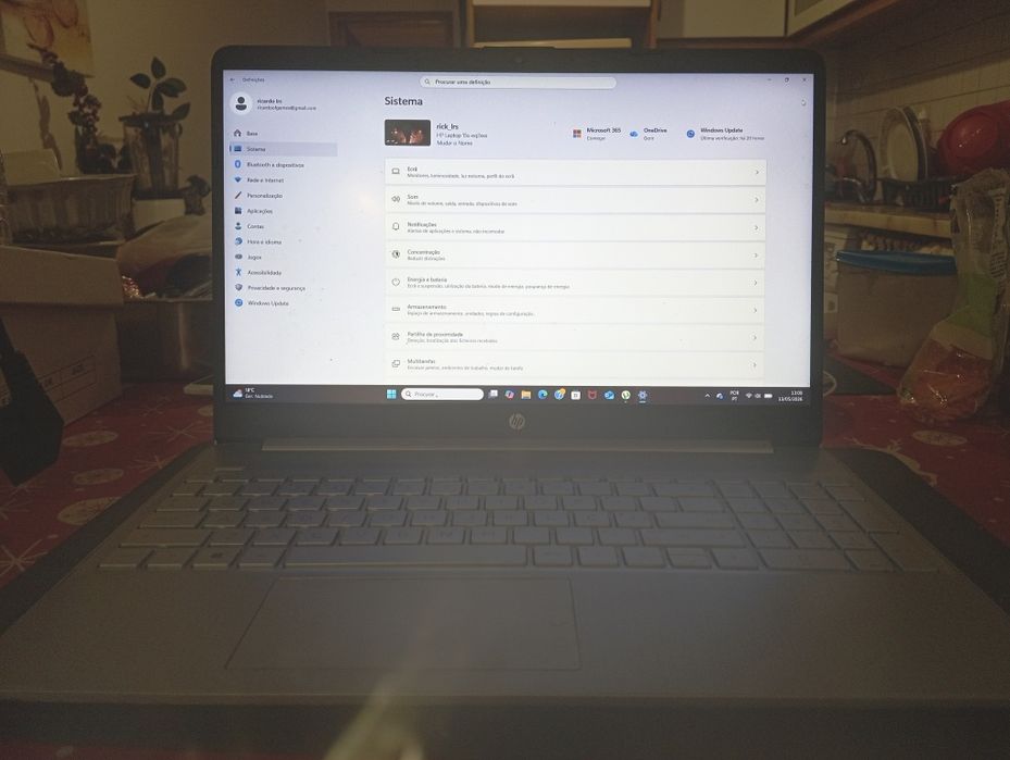 Notebook HP 15S para venda