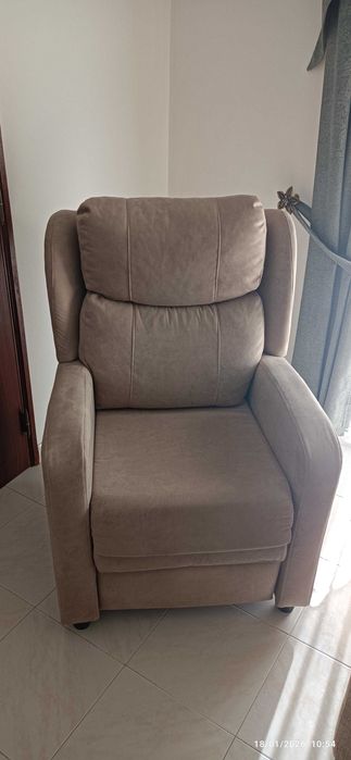 Cadeirão reclinável manual