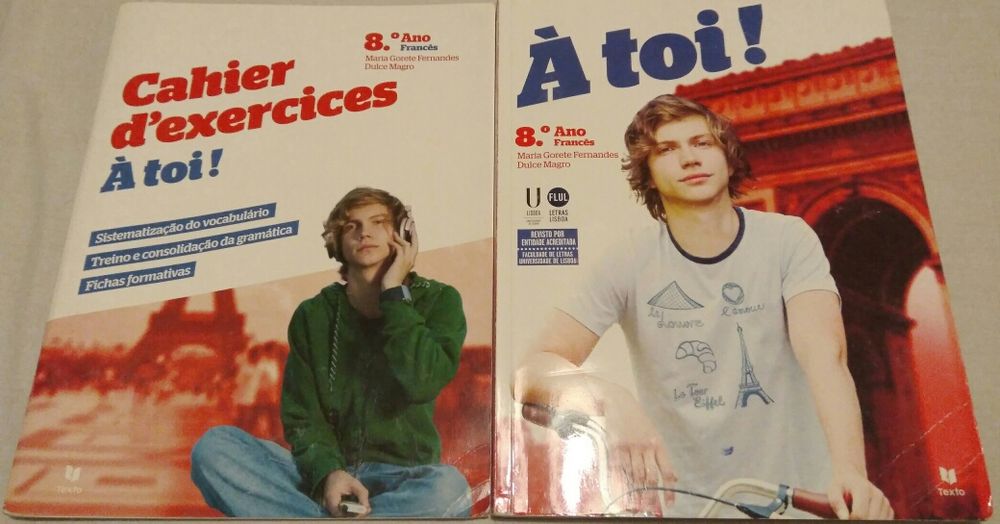 Livros escolares 8° ano