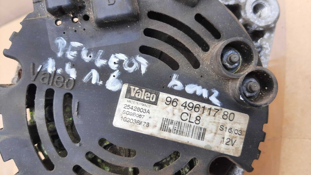 alternator Peugeot 206 1.4 16V KFU oryginał Peugeot 307