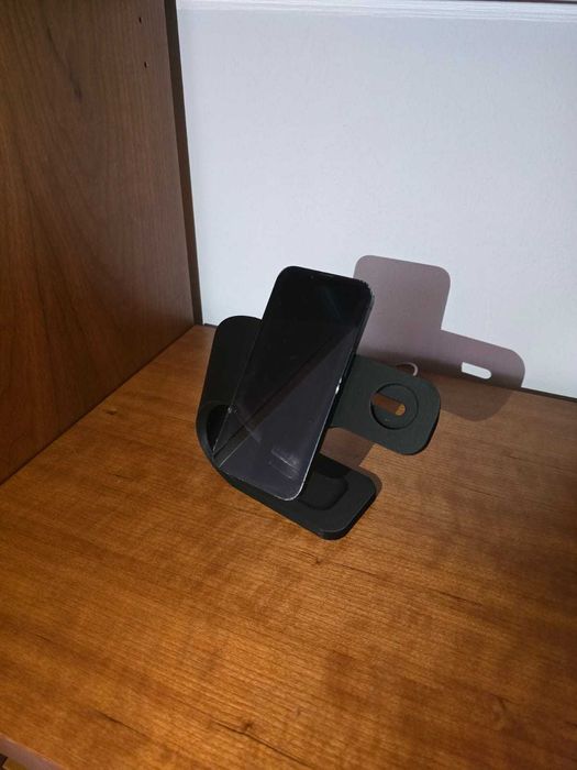 Suporte de Carregamento 2 em 1 para iPhone + Apple Watch