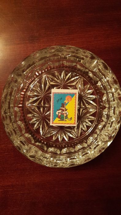 Пепельница хрустальная СССР