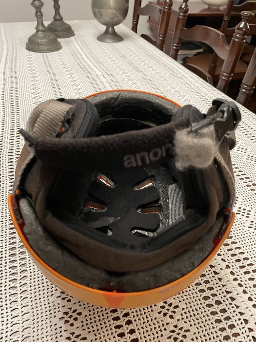 Capacete neve Anon tamanho M