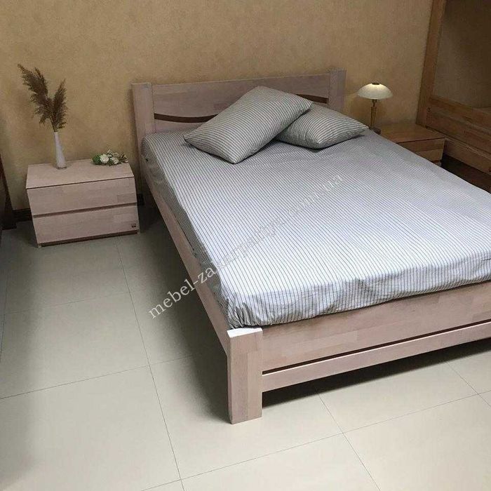 Кровать двуспальная деревянная.  Ліжко двоспальне 120,140,160,180х200