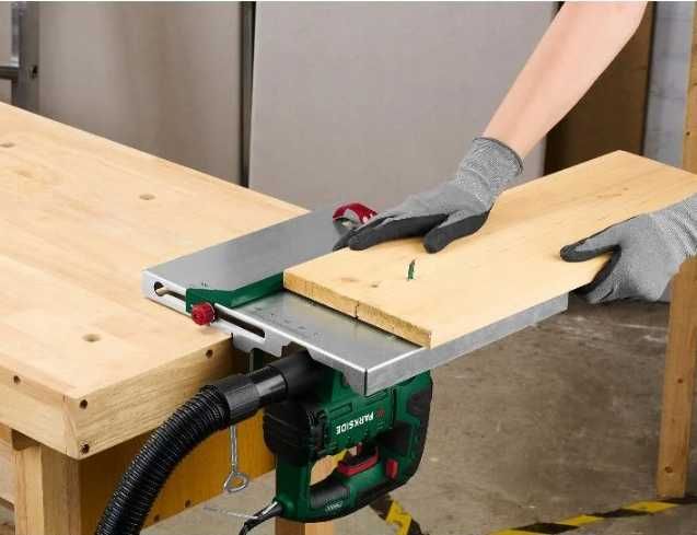 PARKSIDE PSST A1 Stalowy Stół do wyrzynarki 32x30cm Podziałka Uchwyty