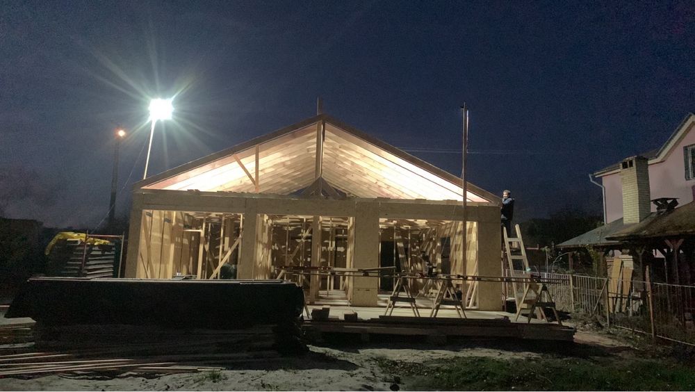 Сендвіч-панелі, сіп-панелі, профнастил, огорожа даху