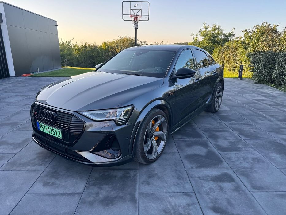 Audi e-tron Audi e-tron S Sportback - pierwszy właściciel, stan bdb