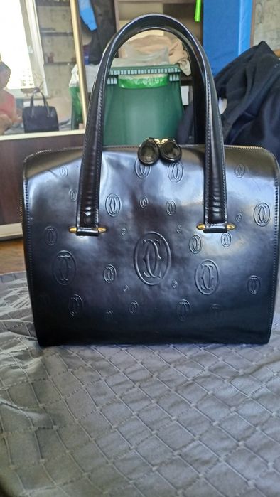 Шкіряна сумка Cartier