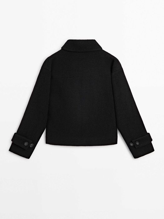 Casaco 100% lã Massimo Dutti