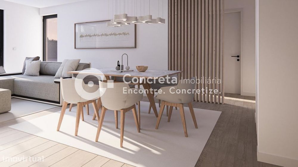 Apartamento T1+1 com logradouro em Barcelos