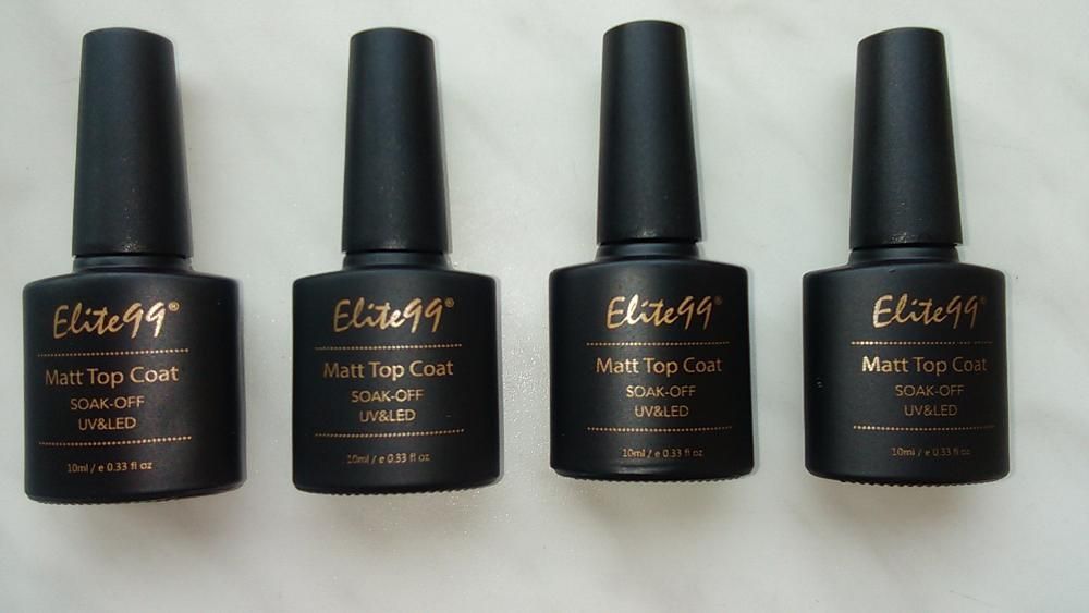 Matowy top coat lakier nawierzchniowy do paznokci.