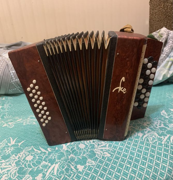 Музыкальный аккордеон советский, советская гармошка