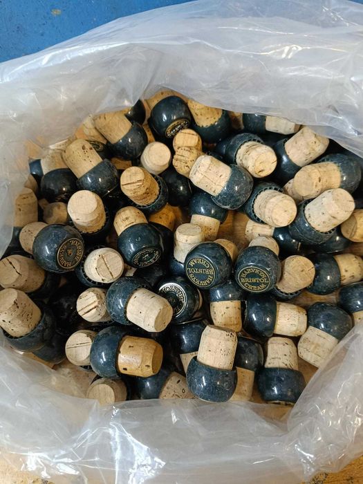 Rolhas novas de 21 mm para engarrafar