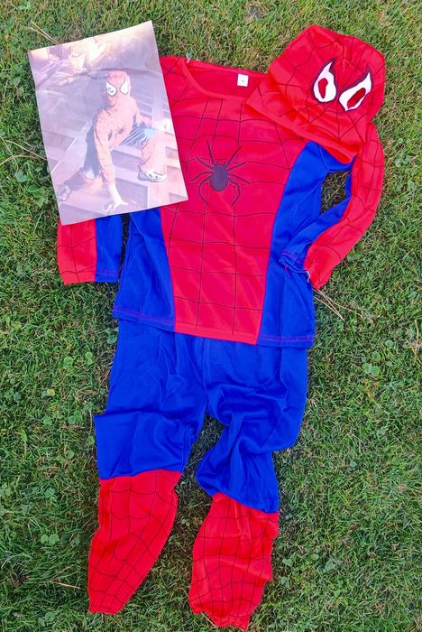 L 122-134 przebranie Spiderman nowy strój