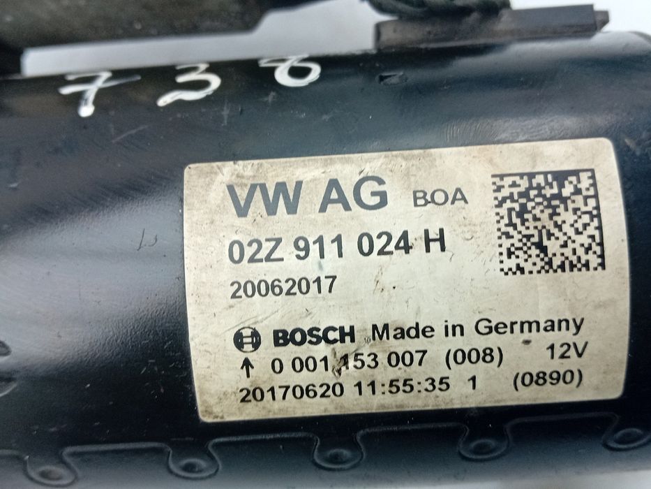 Motor de arranque VOLKSWAGEN Caddy IV (SA)