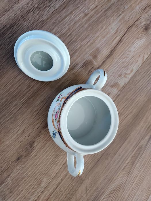 Açucareiro em porcelana Limoges