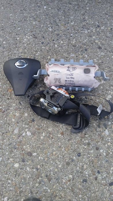poduszki kierowcy pasażera nissan qashqai j11