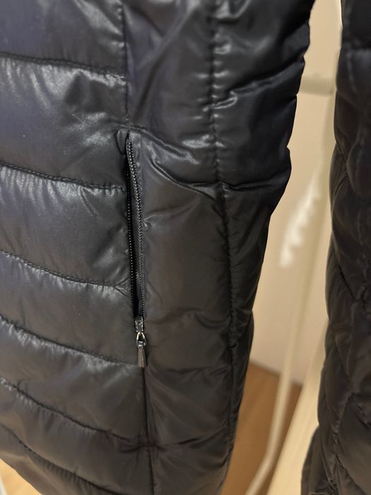 Kurtka pikowana zimowa czarna 46
