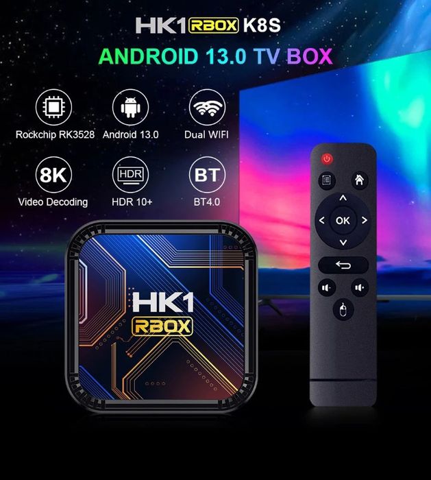 Box TV Android Google 4 RAM 64 GB