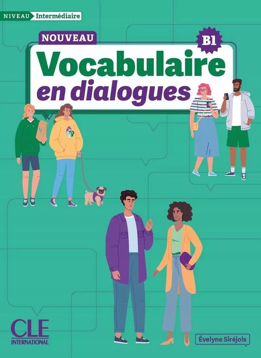 Vocabulaire en dialogues intermediaire B1. CLE International. Nowy Produkt