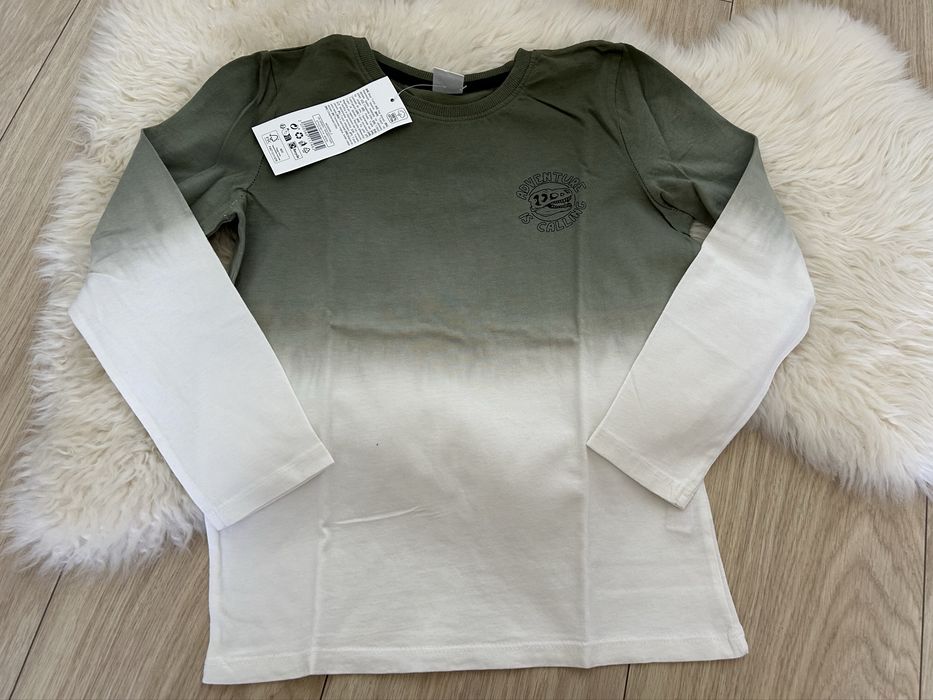 Koszulka dlugi rekaw r.128 NOWA