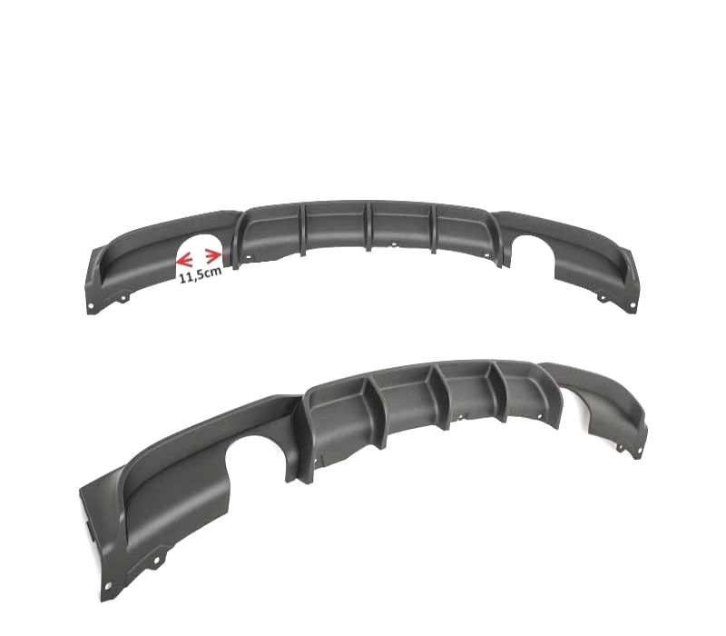 DIFUSOR BMW F30 F31 LOOK M PERFORMANCE DUPLA SAIDA O---O